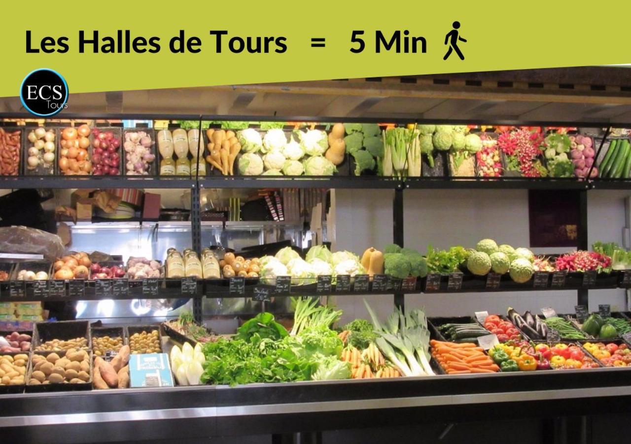 "Le Safari" - 2 Lits - Au Coeur Du Vieux Tours Lejlighed Eksteriør billede