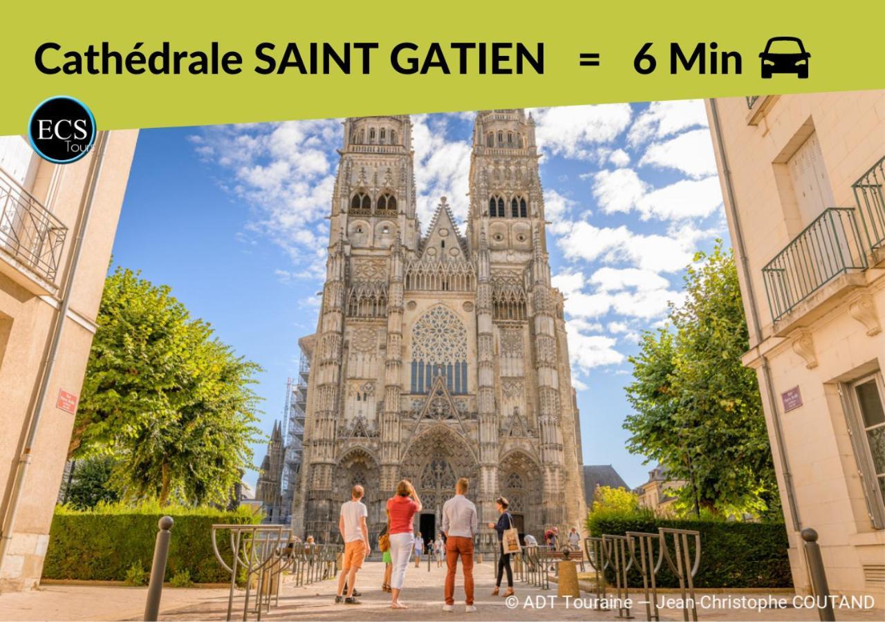 "Le Safari" - 2 Lits - Au Coeur Du Vieux Tours Lejlighed Eksteriør billede